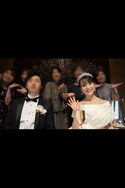 [レンタル]Ivory & Co. アイボリーアンドコー ALEXANDRA TIARA アレクサンドラティアラ ~ブライダルティアラ~【結婚式 ヘアアクセサリー】