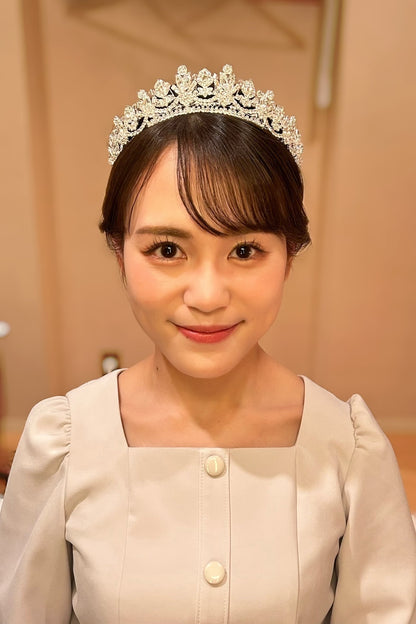 [レンタル]Ivory & Co. アイボリーアンドコー ALEXANDRA TIARA アレクサンドラティアラ ~ブライダルティアラ~【結婚式 ヘアアクセサリー】