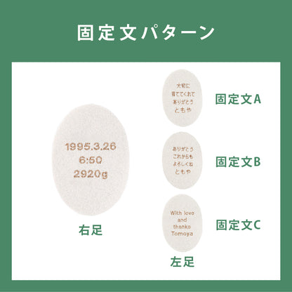 ハローネベアカフェブラウン　固定文Aパターン