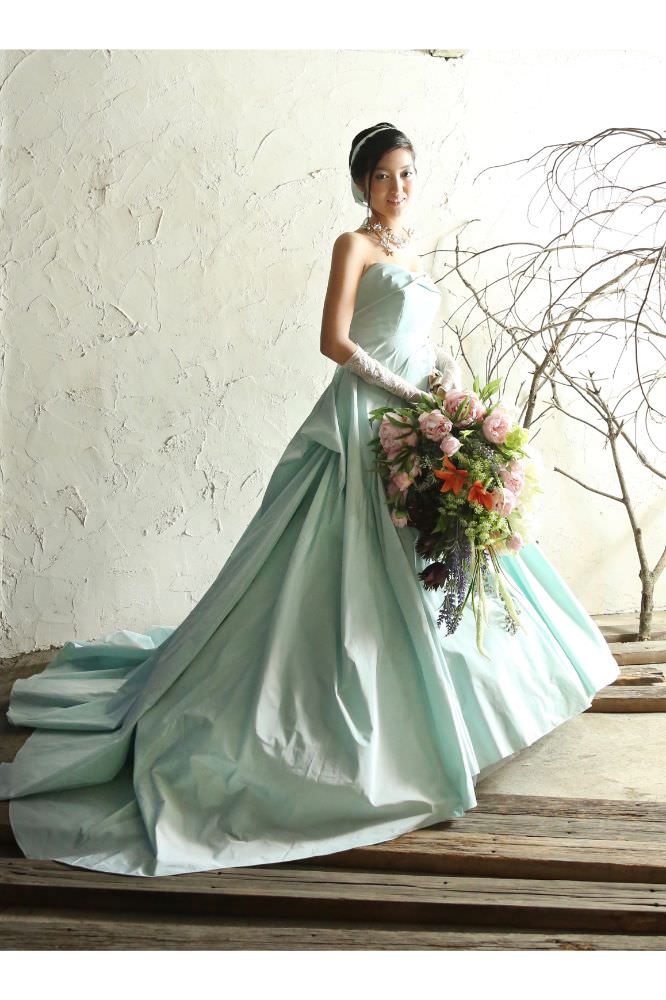 ウェディングドレス 【結婚式 カラードレス レンタル】