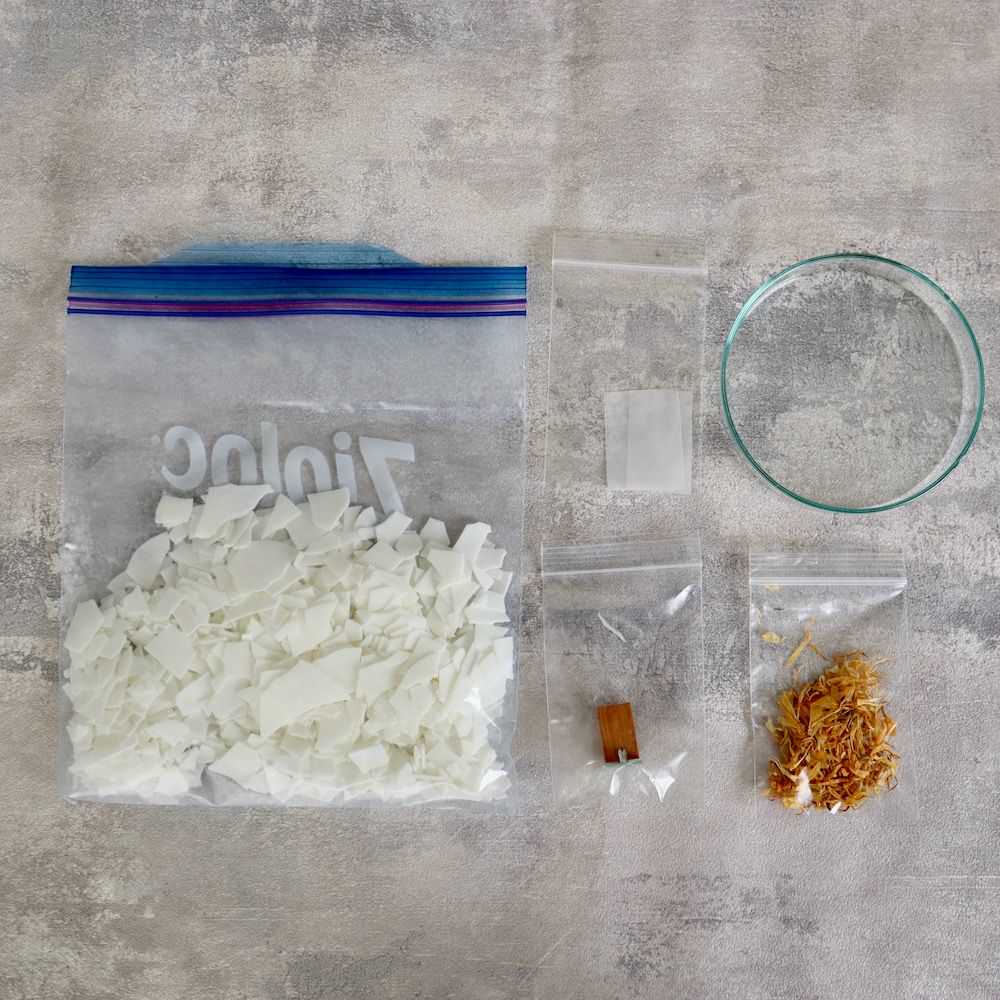 【手作りキット】メッセージハーブキャンドルB 【結婚式 ギフト 内祝い 結婚祝い 出産祝い】