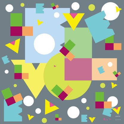 アトリエ・ジュゼのハンカチ(LOVE_グレー) 【結婚式 ギフト 引き出物 タオル 寝具】