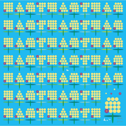 アトリエ・ジュゼのハンカチ(hana_ブルー) 【結婚式 ギフト 引き出物 タオル 寝具】