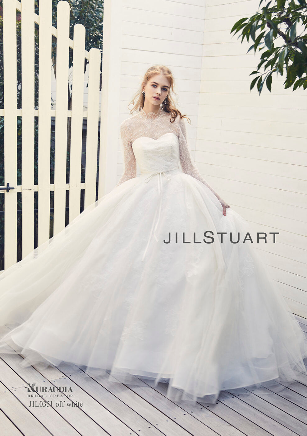 JIL0351 offwhite【ウェディングドレス レンタル】