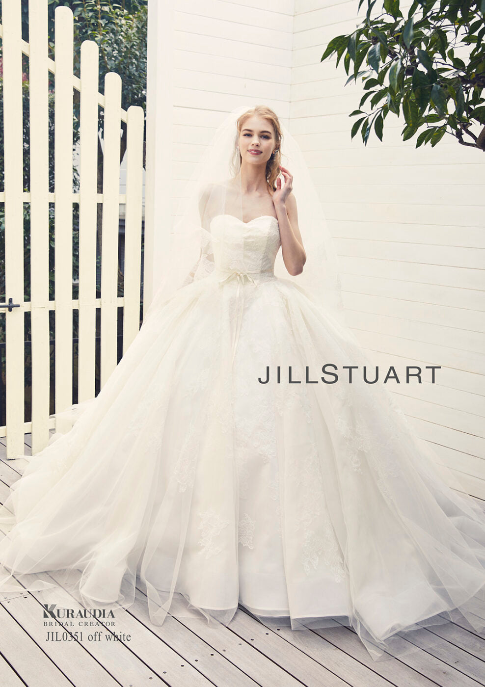 JIL0351 offwhite【ウェディングドレス レンタル】