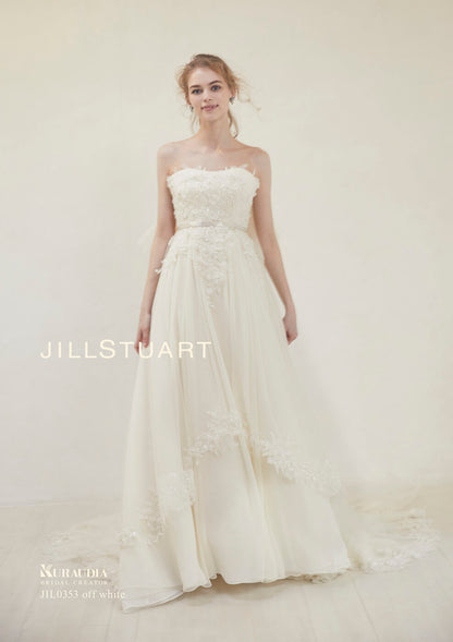 JIL0353 offwhite【ウェディングドレス レンタル】