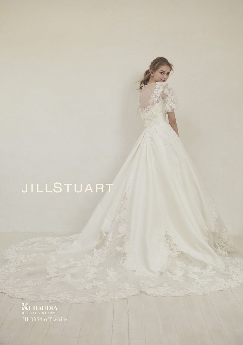 JIL0354 offwhite【ウェディングドレス レンタル】