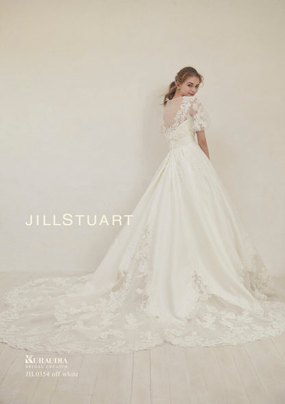 JIL0354 offwhite【ウェディングドレス レンタル】