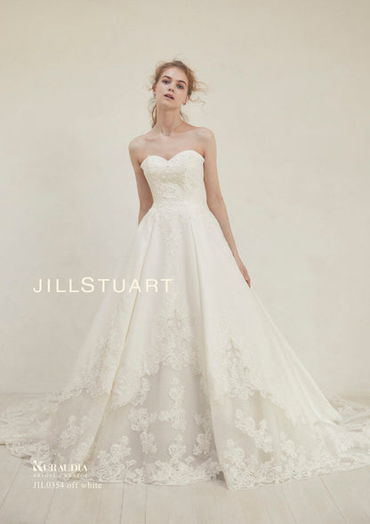 JIL0354 offwhite【ウェディングドレス レンタル】