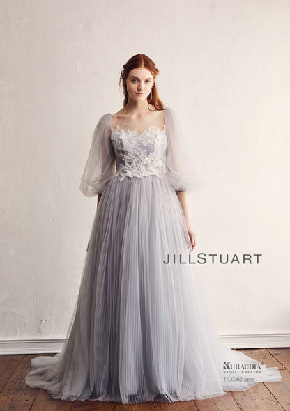 JIL0362 gray【結婚式 カラードレス レンタル】