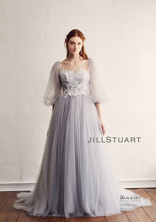 JIL0362 gray【結婚式 カラードレス レンタル】