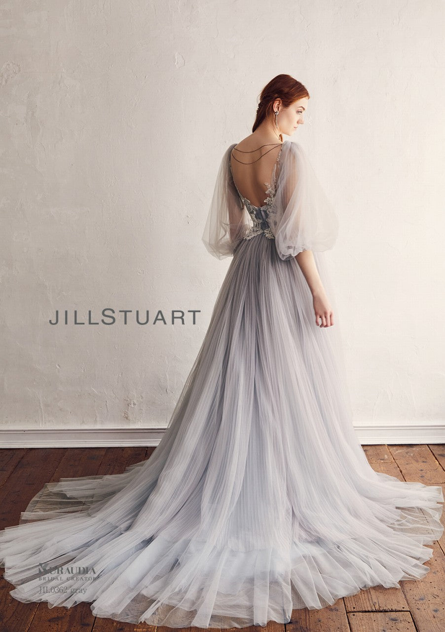 JIL0362 gray【結婚式 カラードレス レンタル】