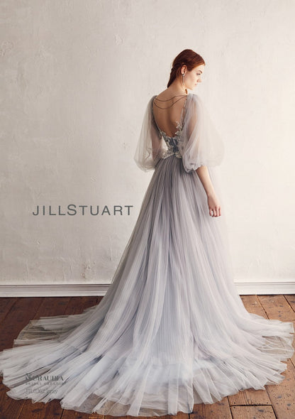 JIL0362 gray【結婚式 カラードレス レンタル】