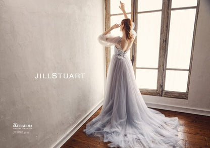 JIL0362 gray【結婚式 カラードレス レンタル】