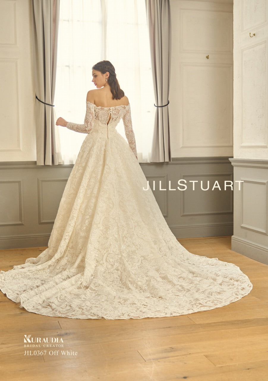 JIL0367 offwhite【ウェディングドレス レンタル】