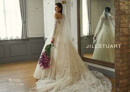 JIL0367 offwhite【ウェディングドレス レンタル】