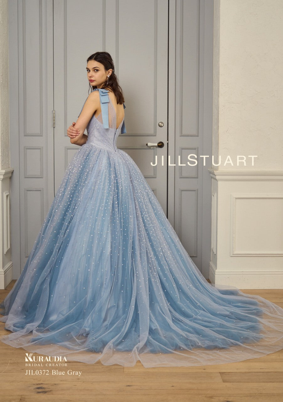JIL0372 Blue Gray【結婚式 カラードレス レンタル】