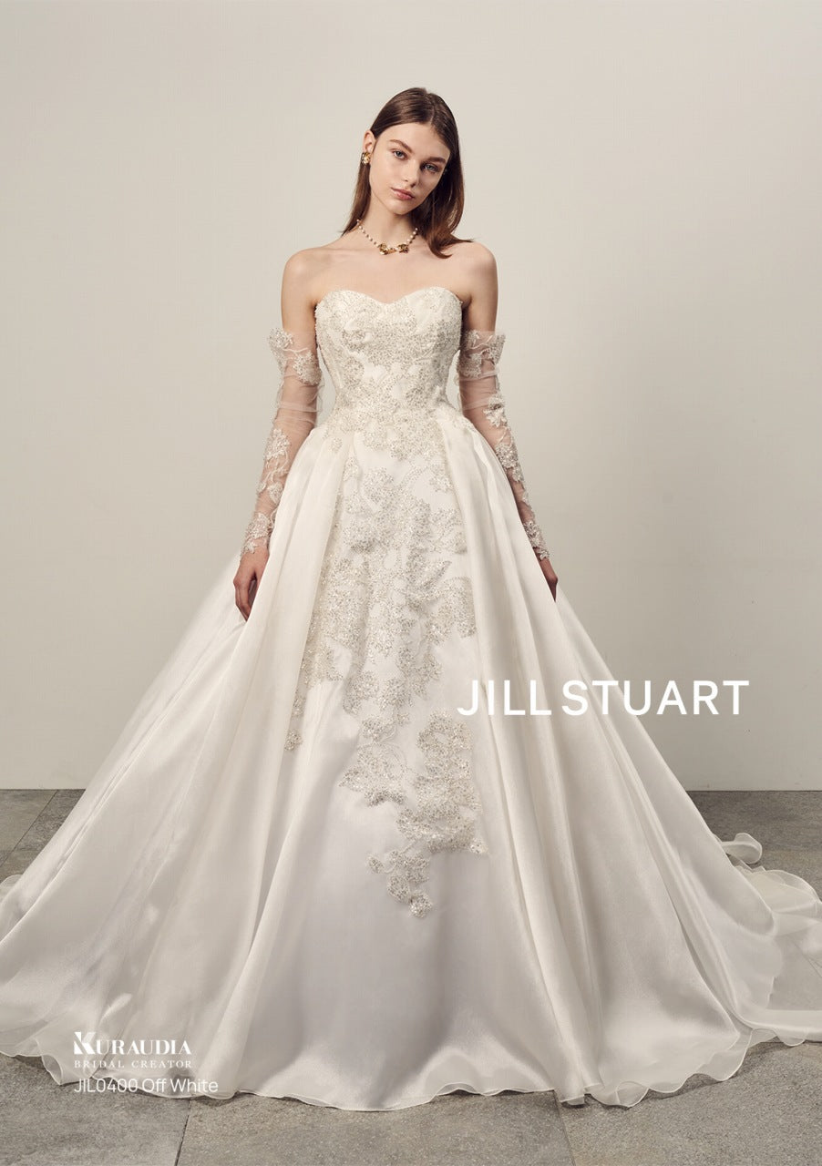 JIL-0400_OffWhite【ウェディングドレス レンタル】