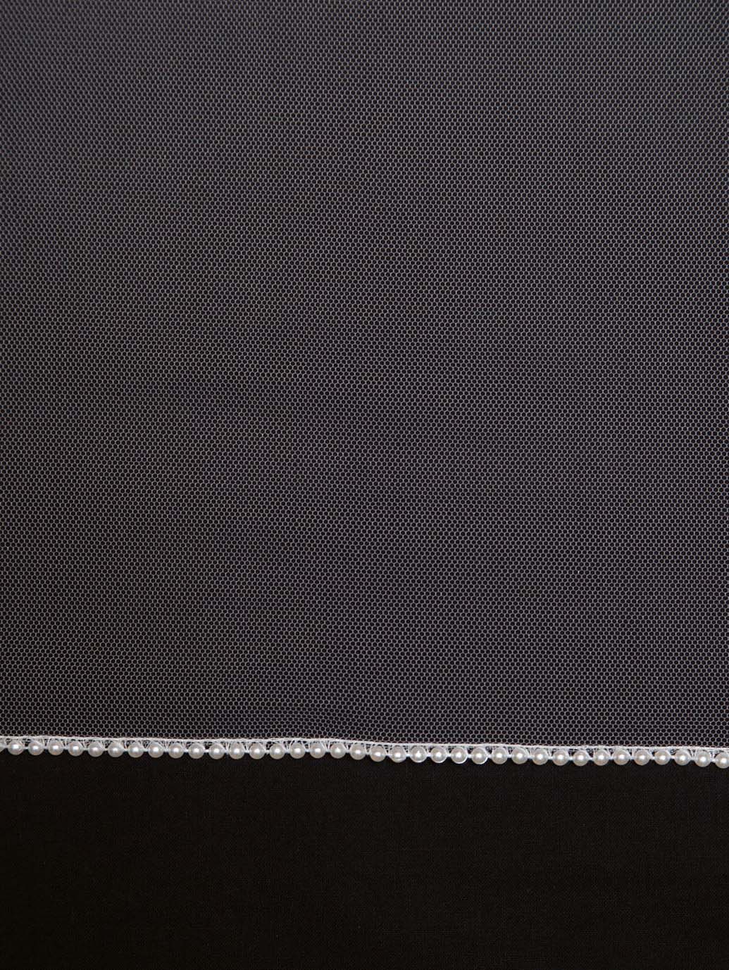 パールブレードのパイピングロングベール 【結婚式 ベール レンタル】