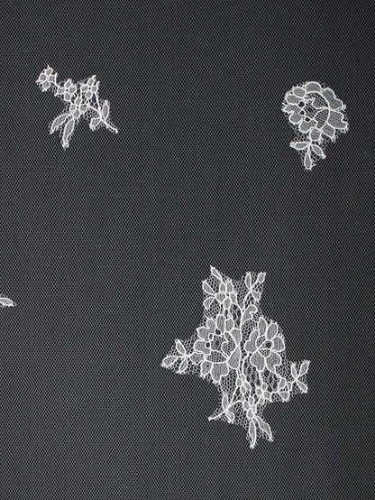 フランスリバーレースのロングベール 【結婚式 ベール レンタル】