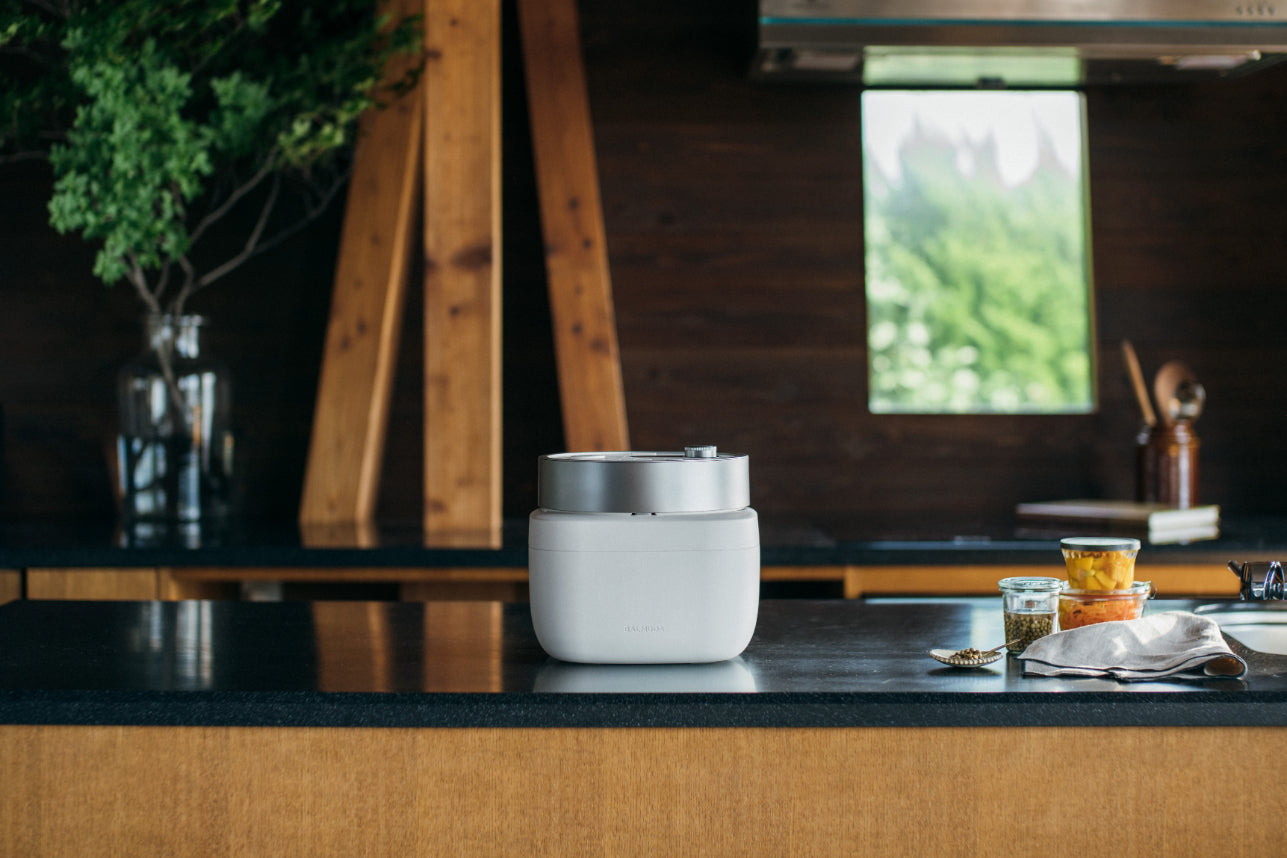 バルミューダ ザ ・ゴハン ホワイト 【結婚式 ギフト 内祝い 結婚祝い 出産祝い】