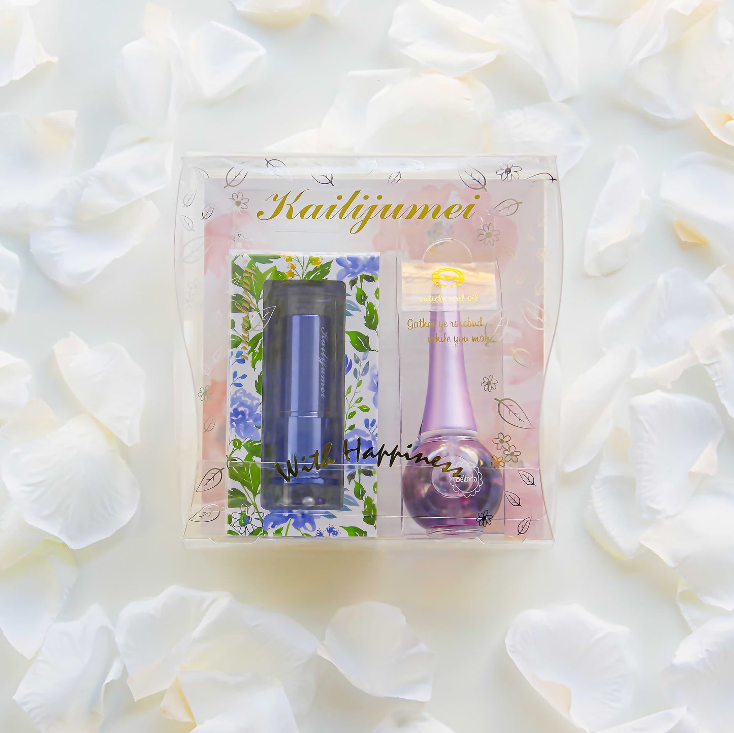 フラワーティントリップ ギフトセット【ブルー】 カイリジュメイ 【結婚式 ギフト 美容グッズ】