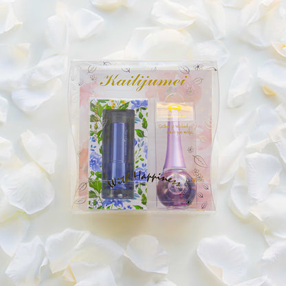 フラワーティントリップ ギフトセット【ブルー】 カイリジュメイ 【結婚式 ギフト 美容グッズ】