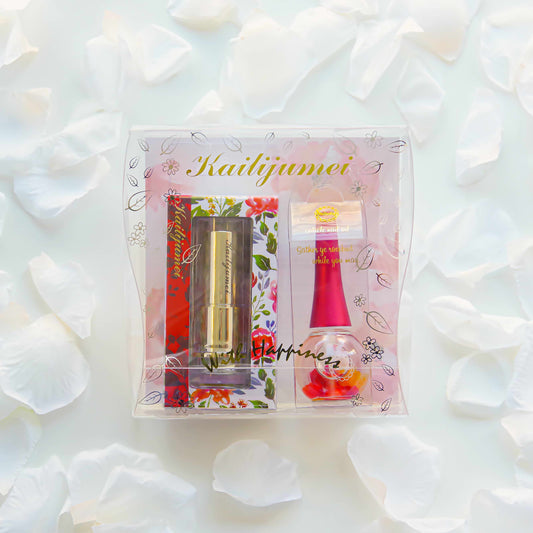 フラワーティントリップ ギフトセット【レッド】 カイリジュメイ 【結婚式 ギフト 美容グッズ】