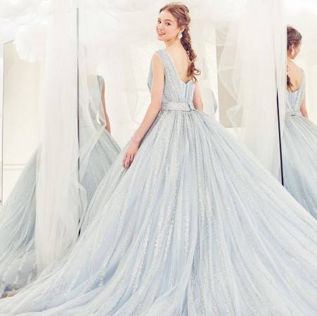 シャイニー 【結婚式 カラードレス レンタル】