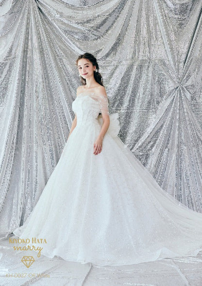 KH-0037offwhite【ウェディングドレス レンタル】