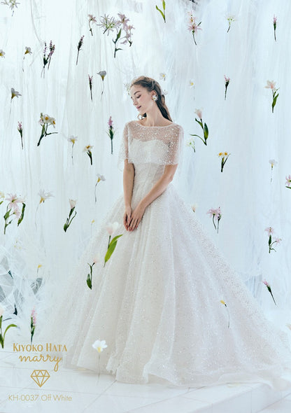 KH-0037offwhite【ウェディングドレス レンタル】