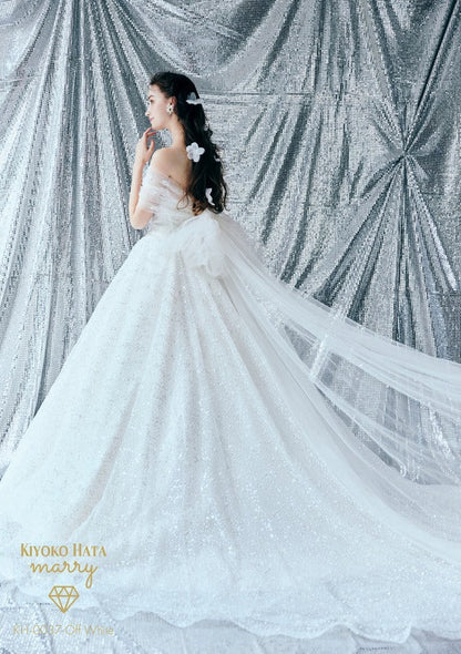 KH-0037offwhite【ウェディングドレス レンタル】