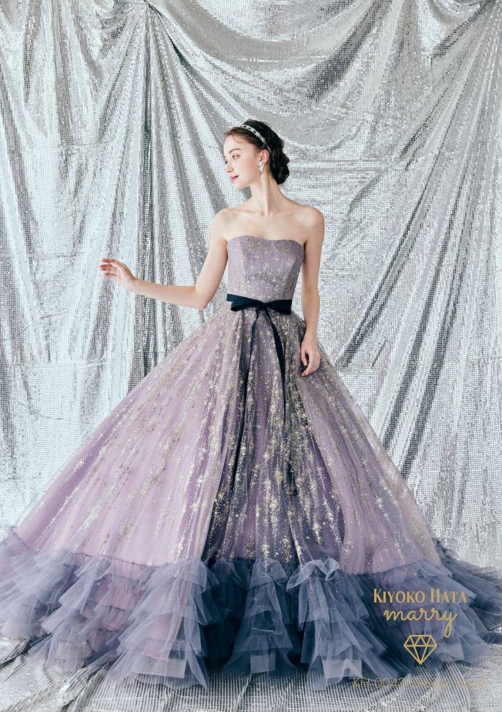 KH-0043 GrayishPurple【結婚式 カラードレス レンタル】