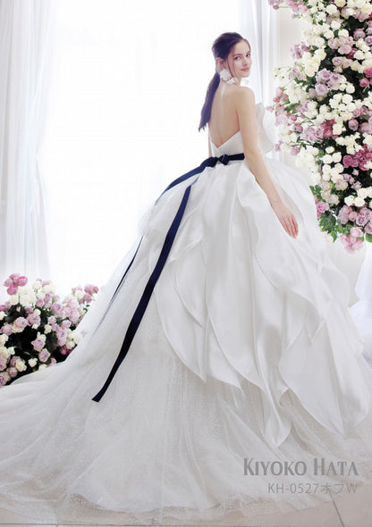 KH-0527 offwhite【結婚式 カラードレス レンタル】