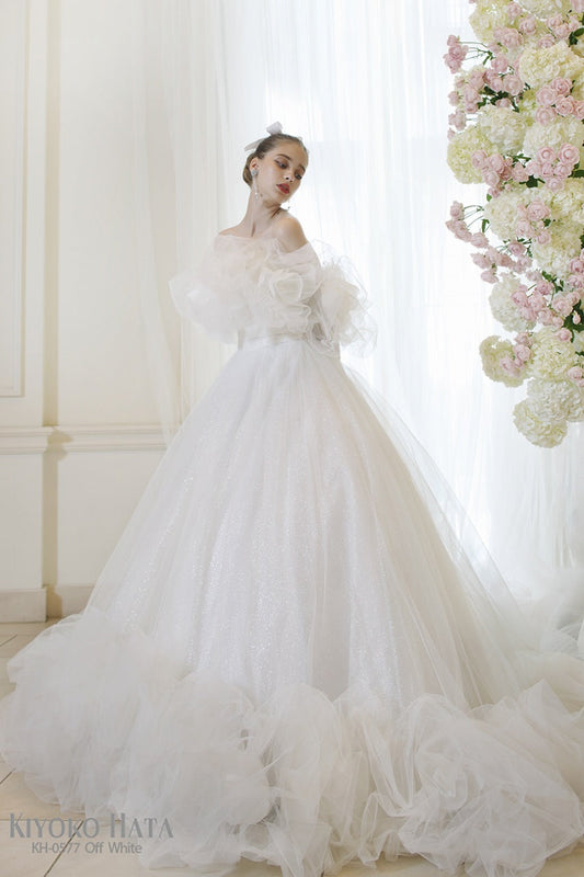 KH-0577offwhite【ウェディングドレス レンタル】