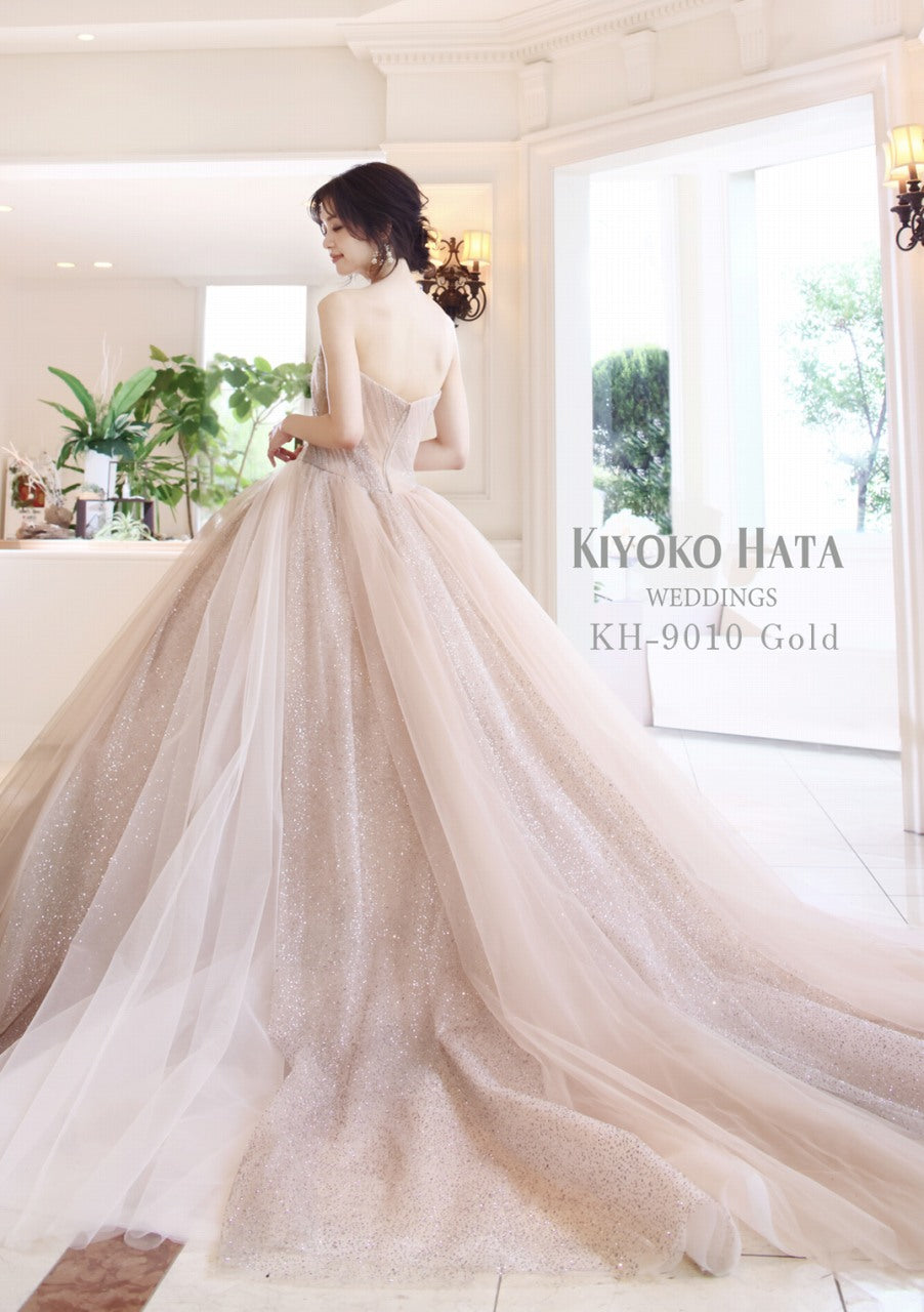 KH-9010 Gold【結婚式 カラードレス レンタル】
