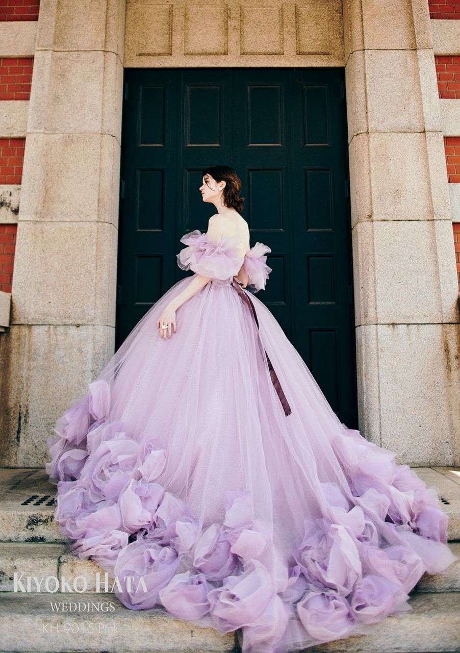 KH-9015 pink【結婚式 カラードレス レンタル】 – 結婚式準備