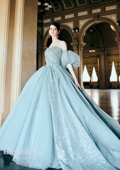 KH-9019 Gray【結婚式 カラードレス レンタル】