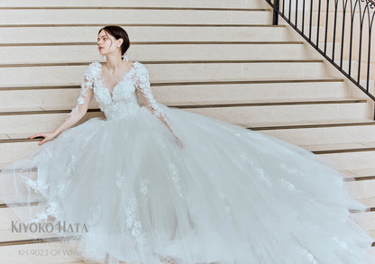 KH-9023 OffWhite【ウェディングドレス レンタル】