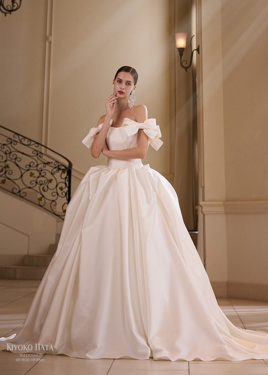 KH-9028(Off White)【結婚式 ウェディングドレス レンタル】