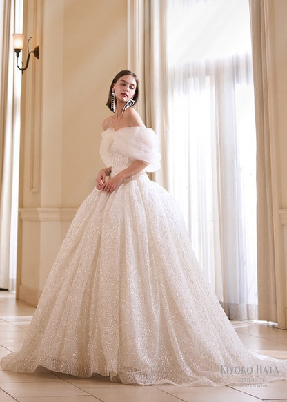 KH-9030(Off White)【結婚式 ウェディングドレス レンタル】