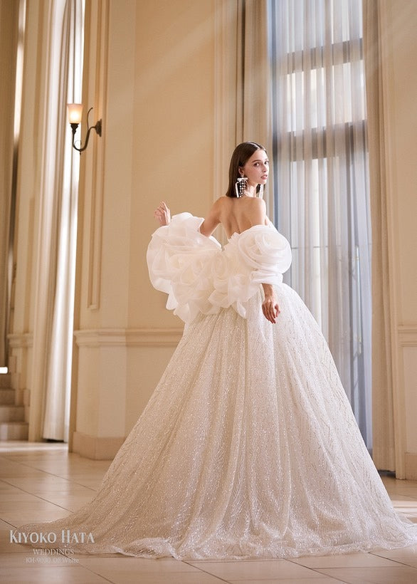 KH-9030(Off White)【結婚式 ウェディングドレス レンタル】