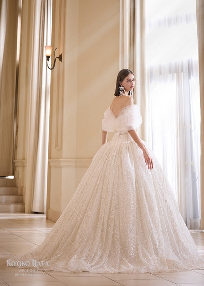 KH-9030(Off White)【結婚式 ウェディングドレス レンタル】