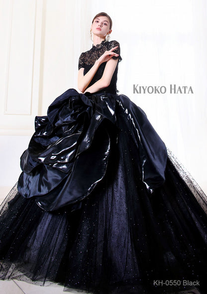 KH0550black【結婚式　カラードレス　レンタル】