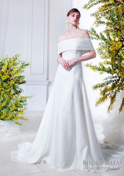 KH0557offwhite【ウェディングドレス レンタル】