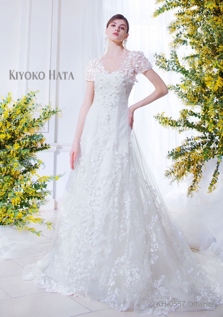 KH0557offwhite【ウェディングドレス レンタル】