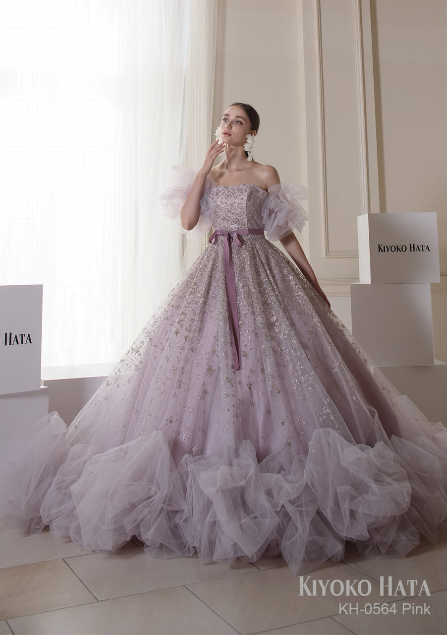 KH0564 pink【結婚式 カラードレス レンタル】 – 結婚式準備