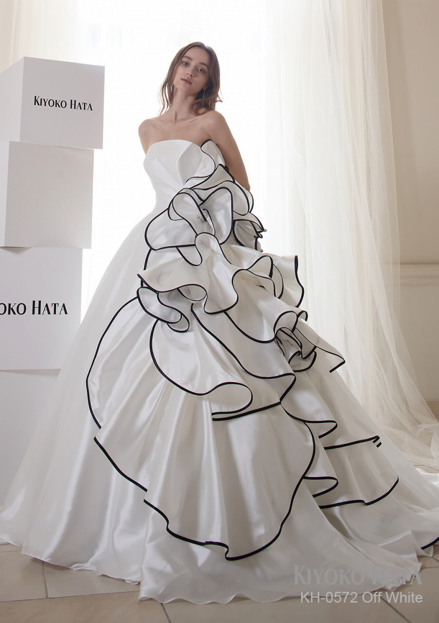 KH0572 offwhite【ウェディングドレス レンタル】
