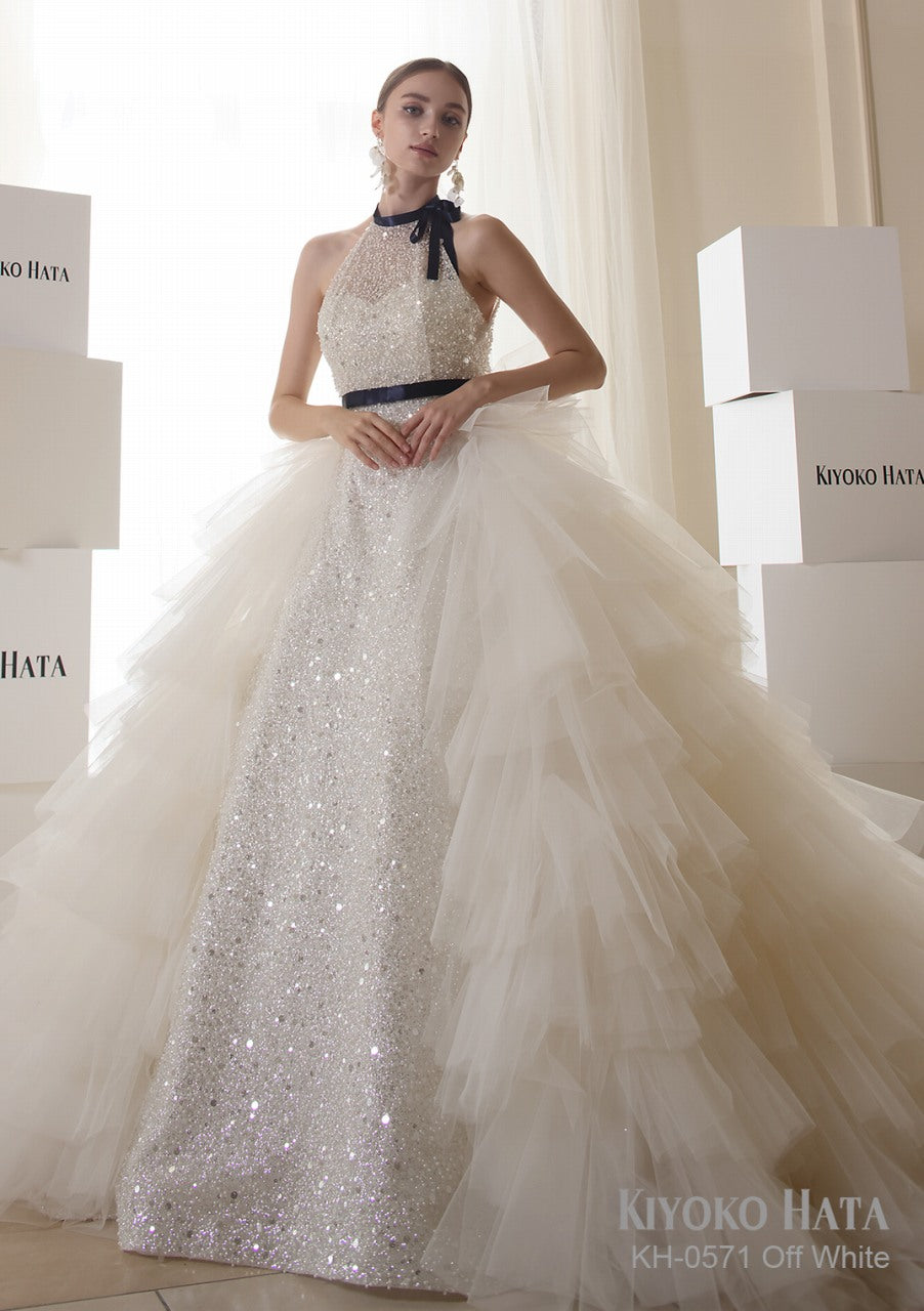 KH0571 offwhite【ウェディングドレス レンタル】
