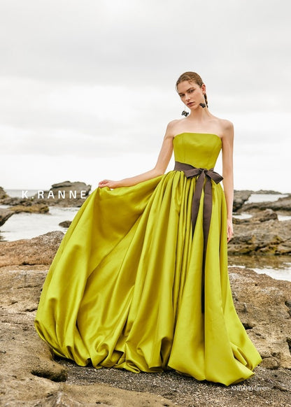 KNE0046green【結婚式 カラードレス レンタル】
